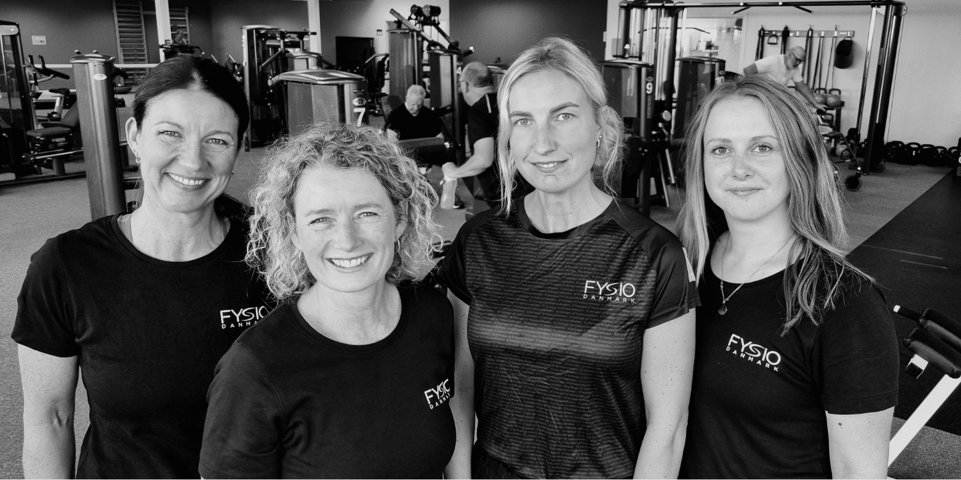 Eva, Camilla, Louise og Sara H. / fysioterapeuter